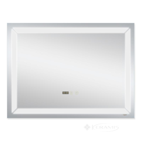 Зеркало Qtap Mideya 80x60 c LED-подсветкой grey (QT2078F605W)
