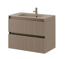 тумба з умивальником Aquarius Apollo Fume 983x450x585 Lux 100 підвісна mat (70946071)