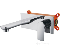 змішувач для умивальника прихованого монтажу Asignatura Delight хром (75501900)