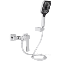 смеситель для душа Qtap Capricorn с душевым гарнитуром, chrome (QTCAP4060102C48221)