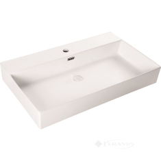раковина подвесная Devit Linea без донного клапана 70×47,5x15 белый (1810070)