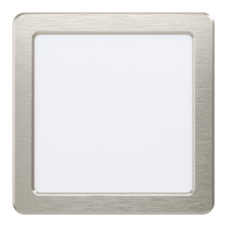 Светильник потолочный Eglo Fueva 5 nickel matt, 166x166, 3000К (99168)