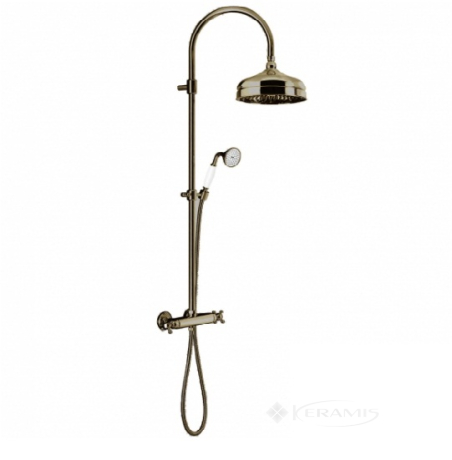Душевой набор Fir Classic Showers бронза & кристалл (20612432251)