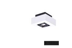 светильник потолочный Azzardo Nikea GU10 50W white-black (AZ4430)