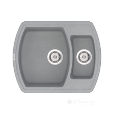 кухонна мийка Vankor Norton 63x51 gray + сифон (NMP 03.63)