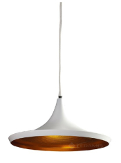подвесной светильник Azzardo Chink, белый, золотой (LP6002 L-WH-GO / AZ1342)
