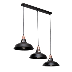 светильник подвесной Levistella (7526857F2-3 BK (500)) стиль лофт