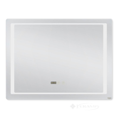 зеркало Qtap Mideya 80x60 c LED-подсветкой grey (QT2078F9021W)
