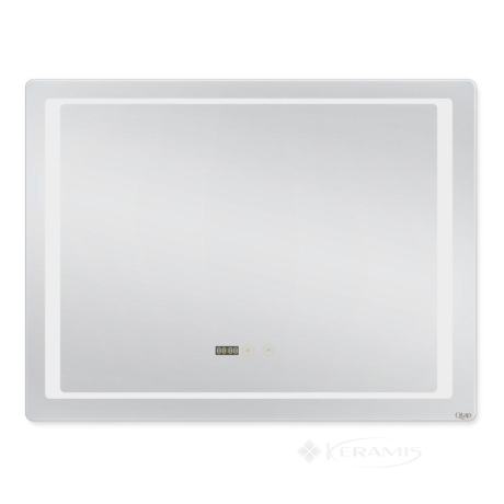 Дзеркало Qtap Mideya 80x60 C LED-підсвіткою grey (QT2078F9021W)