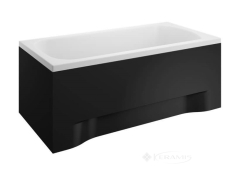 панель для ванны Polimat 150 см фронтальная, черная (00839)