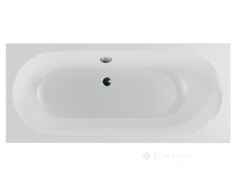 ванна акриловая Radaway Melisa 160х75 отдельностоящая с ножками + сифон (WA1-62-160x075S)