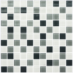 мозаїка Kotto Keramika GM 4043 C3 Steel d /Steel m /white 30х30