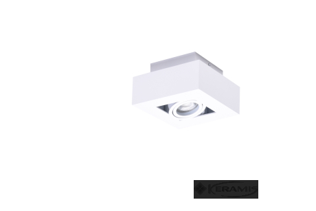 Светильник потолочный Azzardo Nikea GU10 50W white (AZ4431)