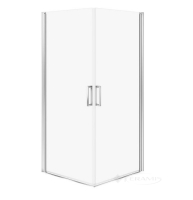 душова кабіна Cersanit Moduo 90x90x195 з двома розпашними дверима, профіль хром VIR (S601-482) C385