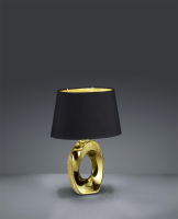 настольная лампа Reality Taba, золотая, черная, 33 см (R50511079)