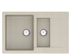 кухонна мийка Vankor Orman 78,5x49 терра + сифон (OMP 04.80)