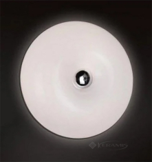 светильник настенный Azzardo Optima A, белый, хром, 28 см (AX 6014-2B / AZ0181)