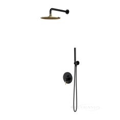душевая система скрытого монтажа Omnires Y black/gold (SYSY18BLGL)