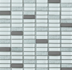 мозаика Grand Kerama 30x30 (1,5х1,5) микс белый (1086)