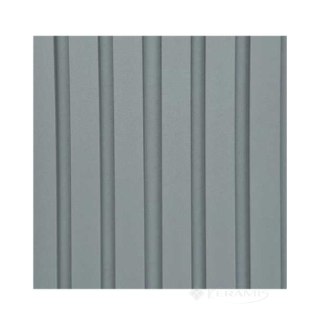 Панель стеновая Super Profil МДФ "12117 светло серый" 117(104)x12х2800 (СП12117-36)