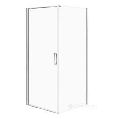 душова кабіна Cersanit Moduo 90x90x195 з розпашною дверкою, профіль хром VIR (S601-484) C387