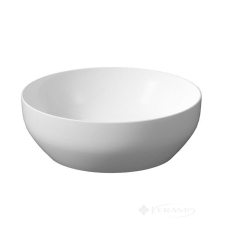 умывальник Cersanit Larga 40x40 белый матовый, на столешницу круглый (K677-018)