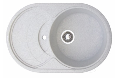 Кухонна мийка Granitika Oval 78x50x20 льон (O785020)