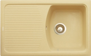 Кухонна мийка Granitika Cube Long 78х50х20 беж (CL785020)