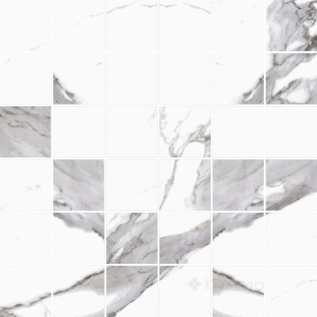 Мозаика Cerrad Calacatta 29,7x29,7 white, матовая