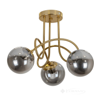 люстра Levistella (7529903-3 BRZ+BK)