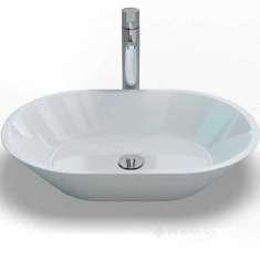 умивальник Volle Sontuoso Bacino 25x49 білий (12-77-646)