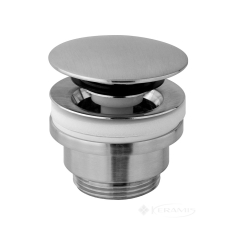 донный клапан Paffoni Simple Rapid, click-clack нержавеющая сталь (ZSCA050ST)