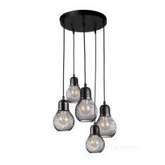 світильник підвісний Levistella (907004F-5 BK (300)) у стилі лофт