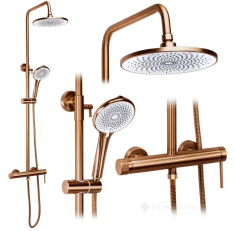 душевая система Rea Foss Clif brushed copper (REA-P3914)