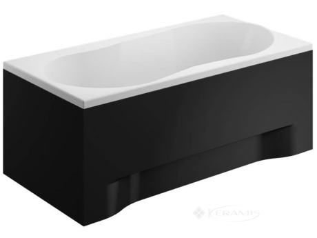 Панель для ванны Polimat 170 см фронтальная, черная (00858)