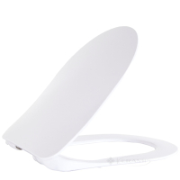 сиденье Creavit Duck белое, дюропласт, медленно падающее (KC0903.01.0100E)