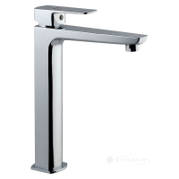 смеситель для умывальника Jaquar Kubix Prime хром, высокий (KUP-CHR-35005BPM)