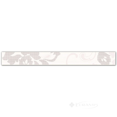 Фриз Paradyz Secret listwa drukowana 7x59,5 Bianco