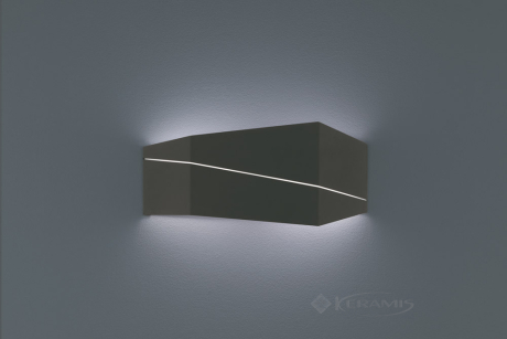 Светильник настенный Trio Zorro, черный матовый, 40 см, LED (223210232)