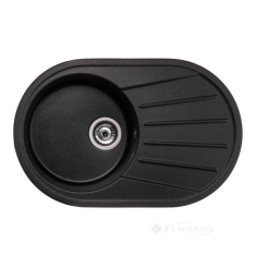 кухонная мойка Granado Murcia 78х50 black shine(1701)