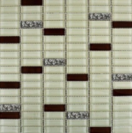 Мозаика Grand Kerama 30x30 (1,5х1,5) охра коричневый (1085)