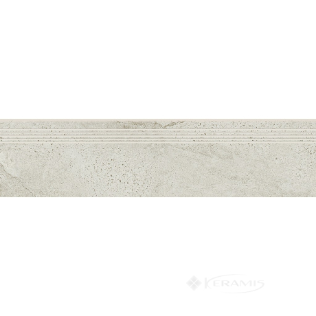 Сходинка Opoczno Newstone 29,8x119,8 white steptread