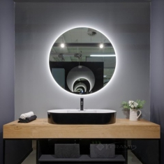 зеркало Fancy Marble Mc-Samedi 100x100 с LED-подсветкой