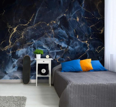 фотошпалери Photowall мармурова красуня з прожилками, що світяться, м2