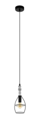 підвісний світильник Eglo Itchington, коричневий (33016)