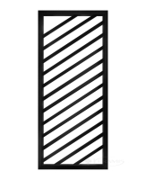 електрична рушникосушарка Genesis Aqua Kropiva 1200х500 чорний (GA-83006)