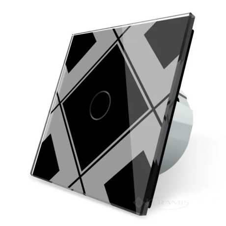 Сенсорний вимикач Livolo 1 сенсор, скло (VL-C701-20)