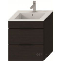 тумбочка с умывальником Jika Сube 55 54x42,2x60,7 2 ящика, темный дуб (H4536121763021)
