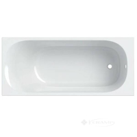ванна акрилова Geberit Soana 170x75 slim rim, прямокутна, з ніжками, біла (554.014.01.1)