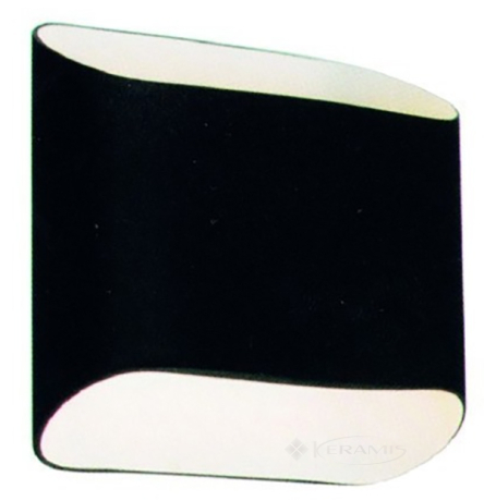 Світильник настінний Azzardo Pancake, чорний, 2 лампи (MB329-2-BK /AZ0112)